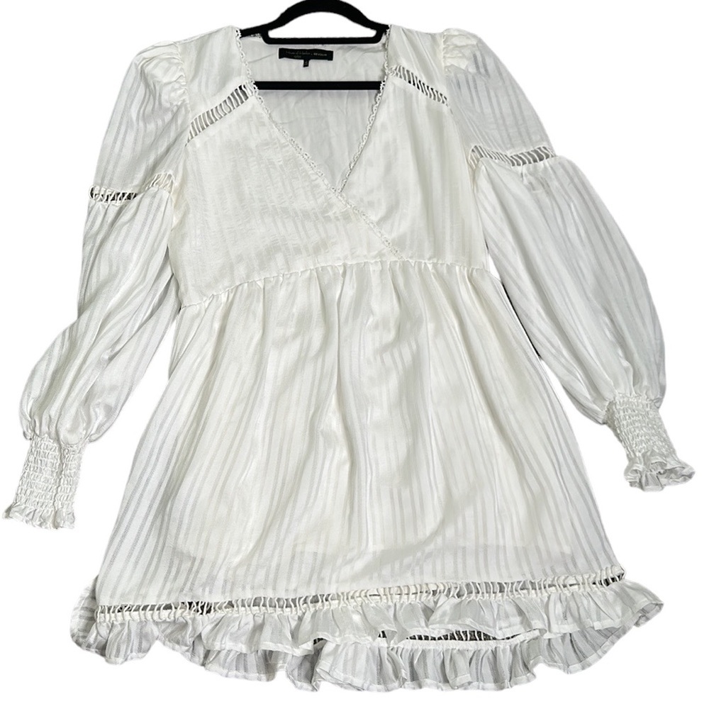 House of Harlow x Revolve v neck while mini dress size small - Picture 5 of 16